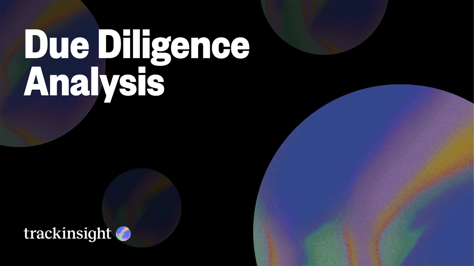 Due diligence analysis